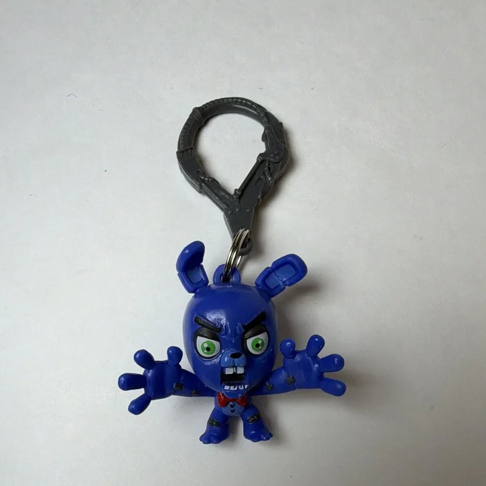 Five Nights at Freddy's Keychains w/ Carabiner Clips & a Figure